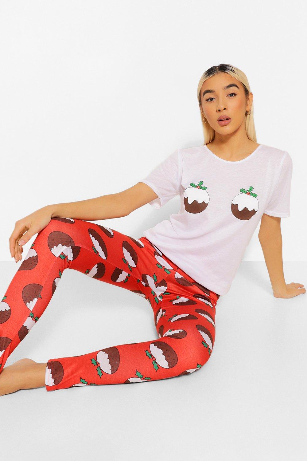 Christmas Pudding Pajama Set