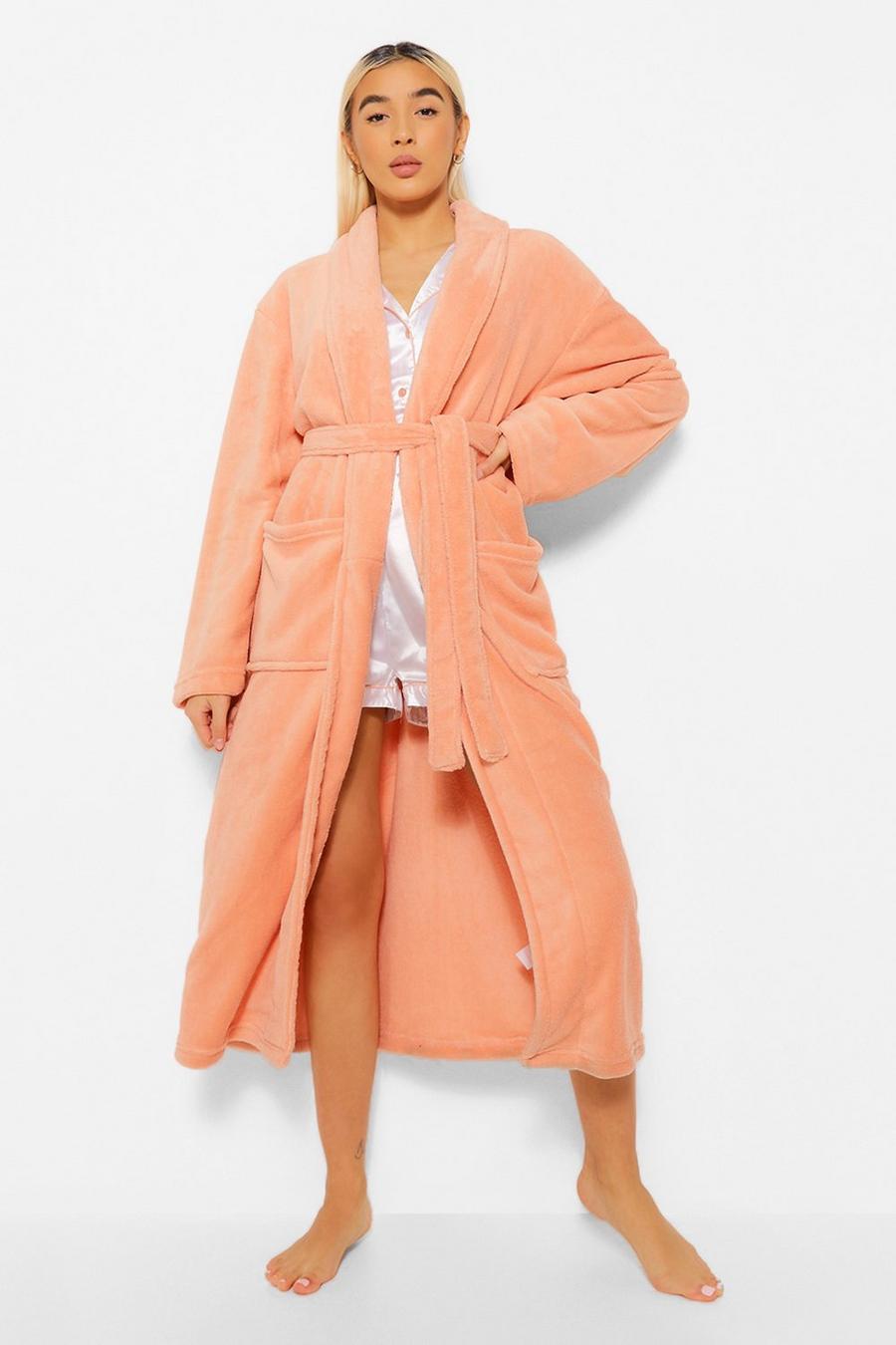 Coral Fleece Dressing Gown image number 1