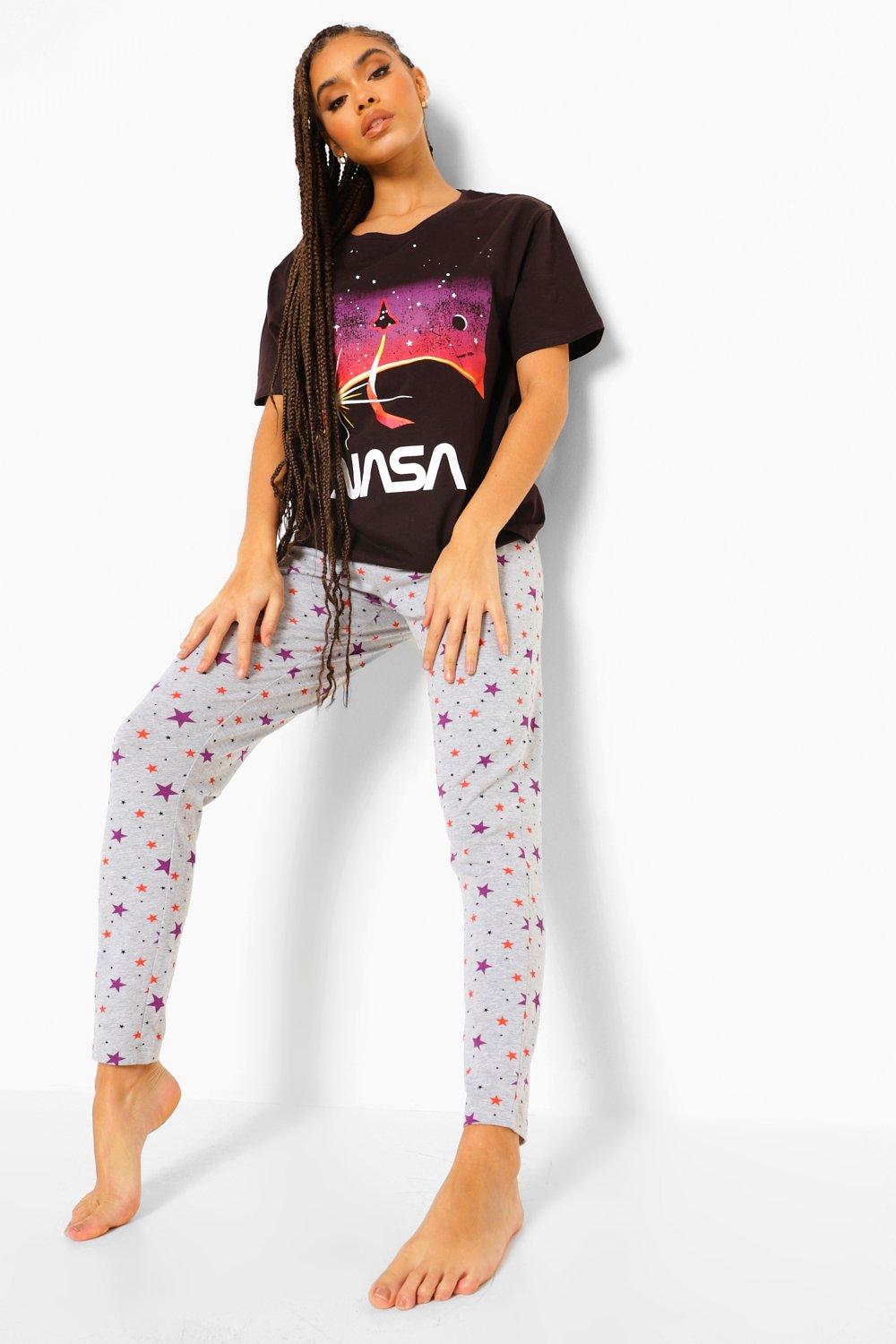 Nasa Star Print Pajama Set