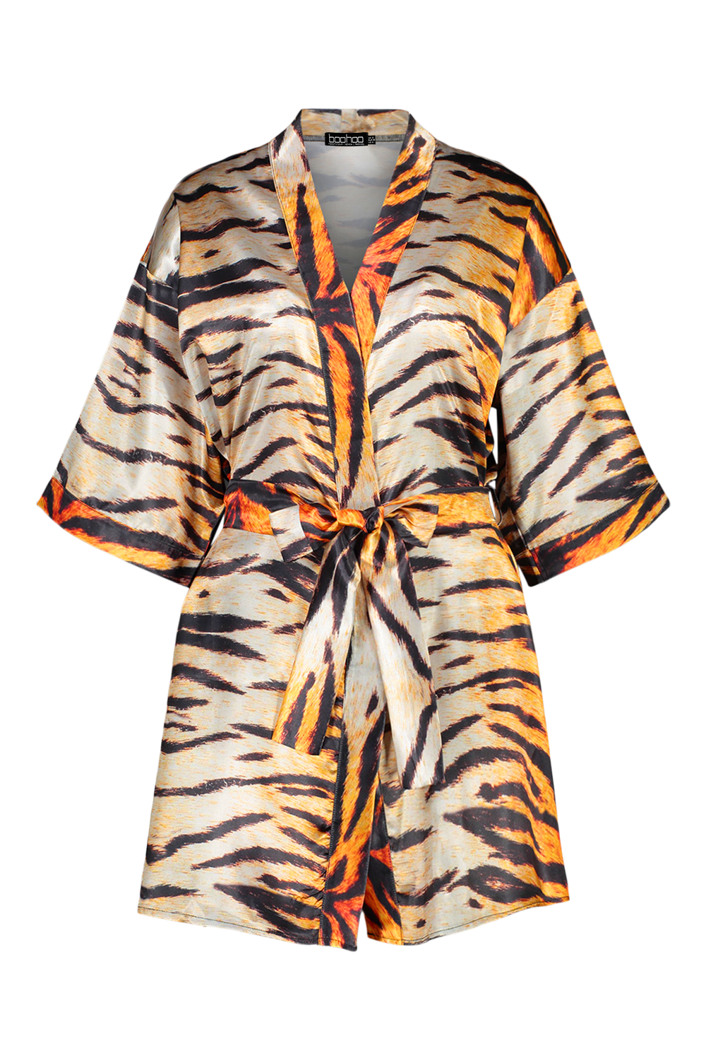 Tiger Satin Robe