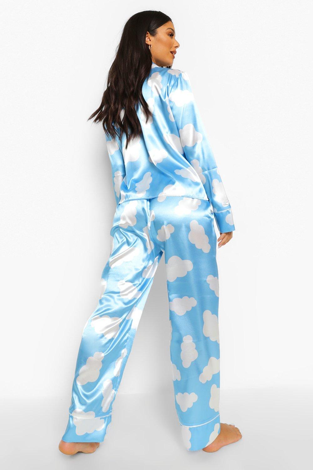 Buy SHADY LADY Print Pajamas - Blue Multi At 65% Off