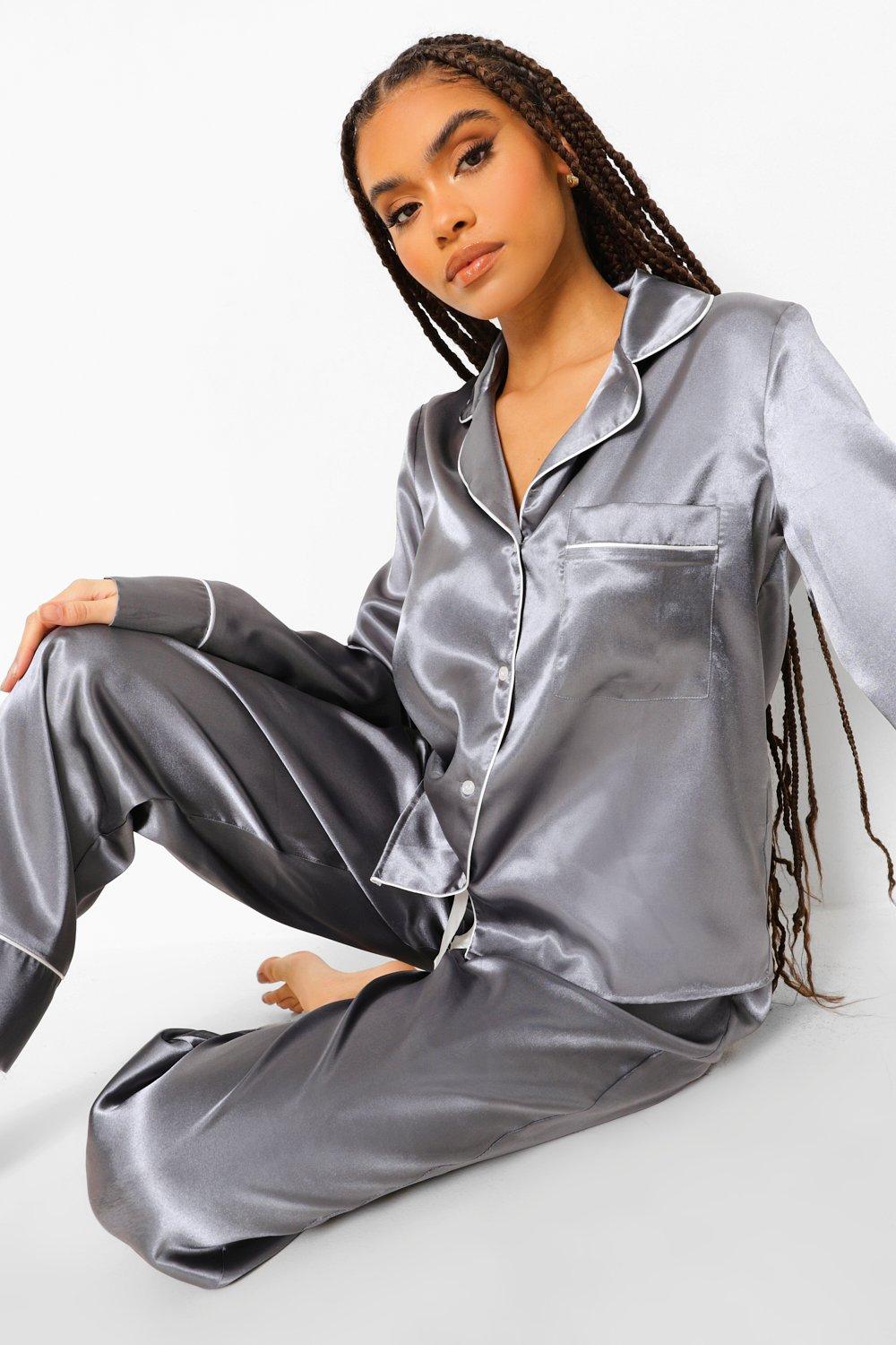 Satin Pjs In A Bag