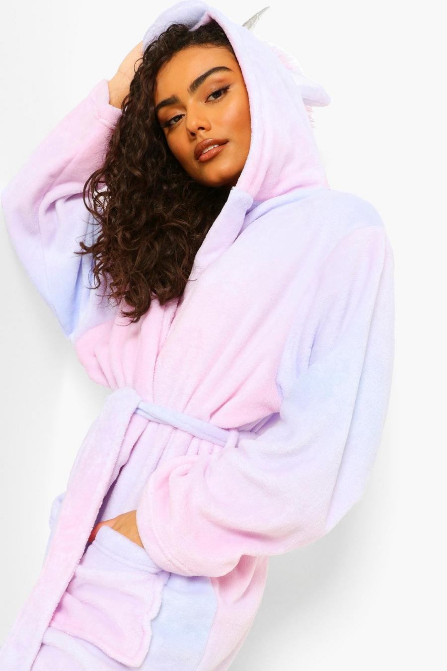 Multi Unicorn Dressing Gown image number 1