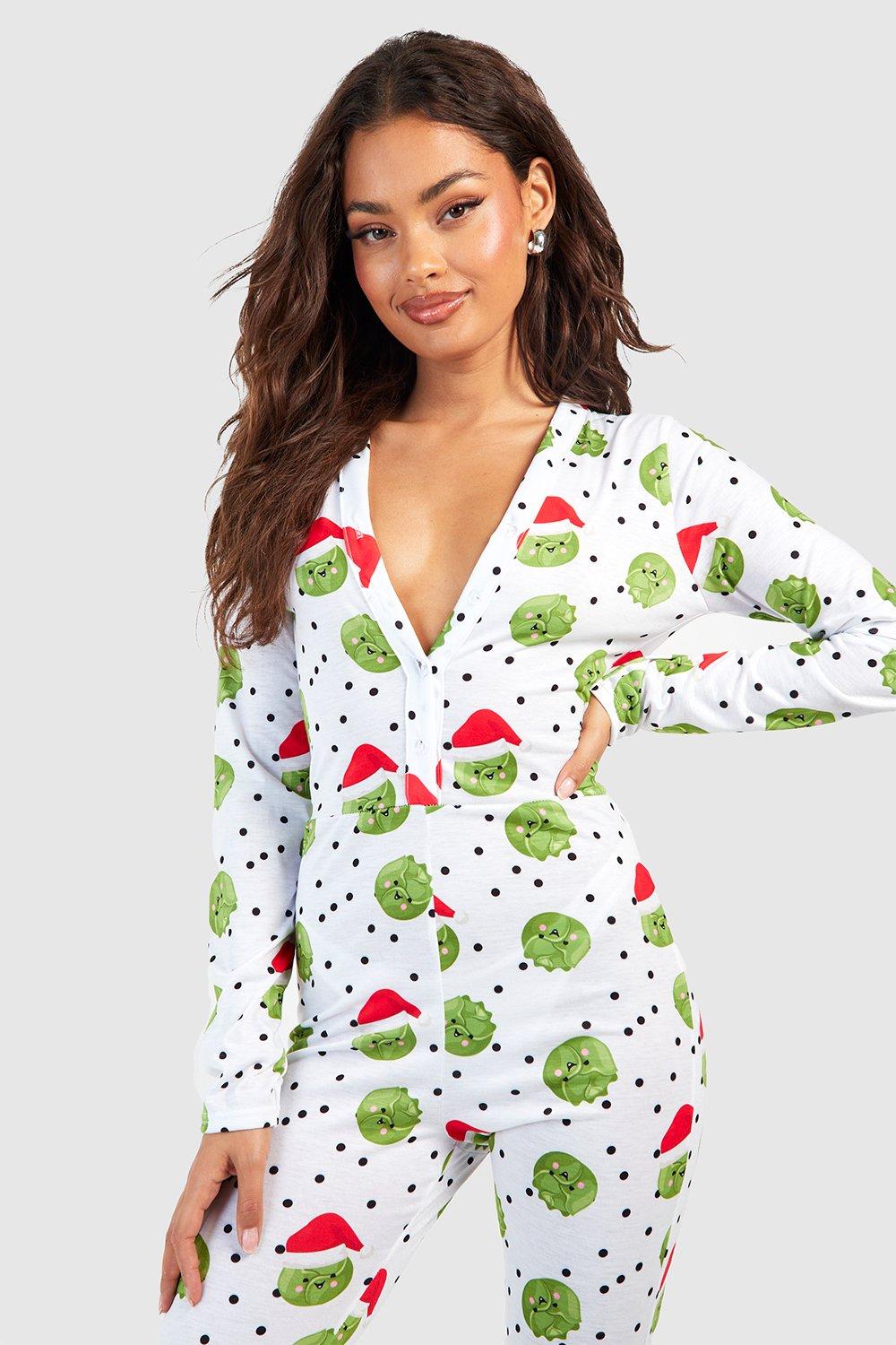 Knit best sale christmas pajamas