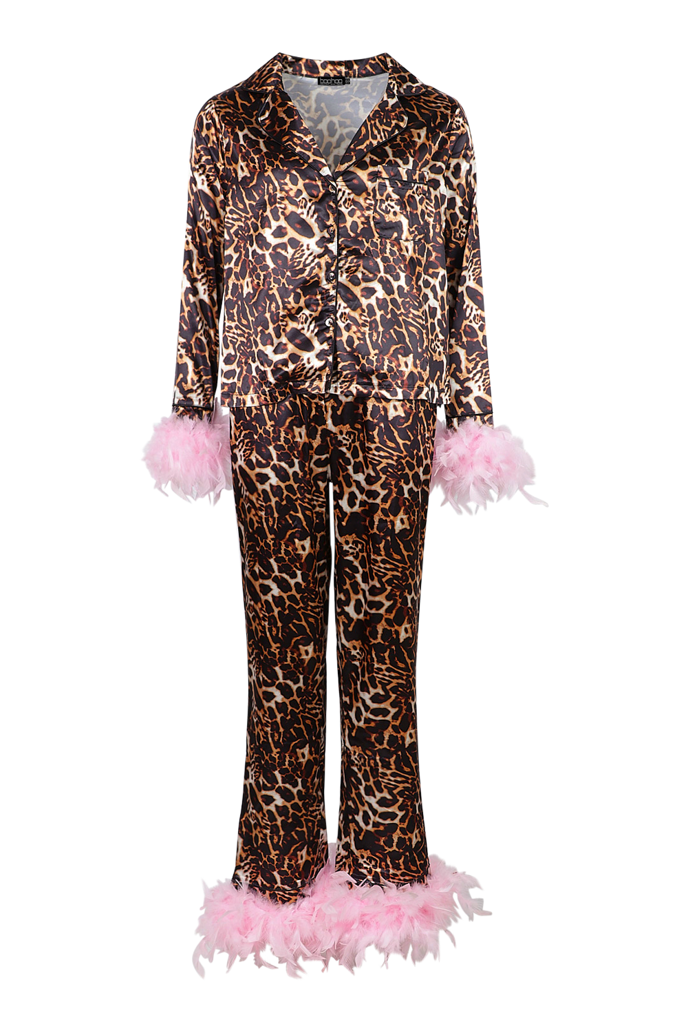 Boohoo feather online pyjamas