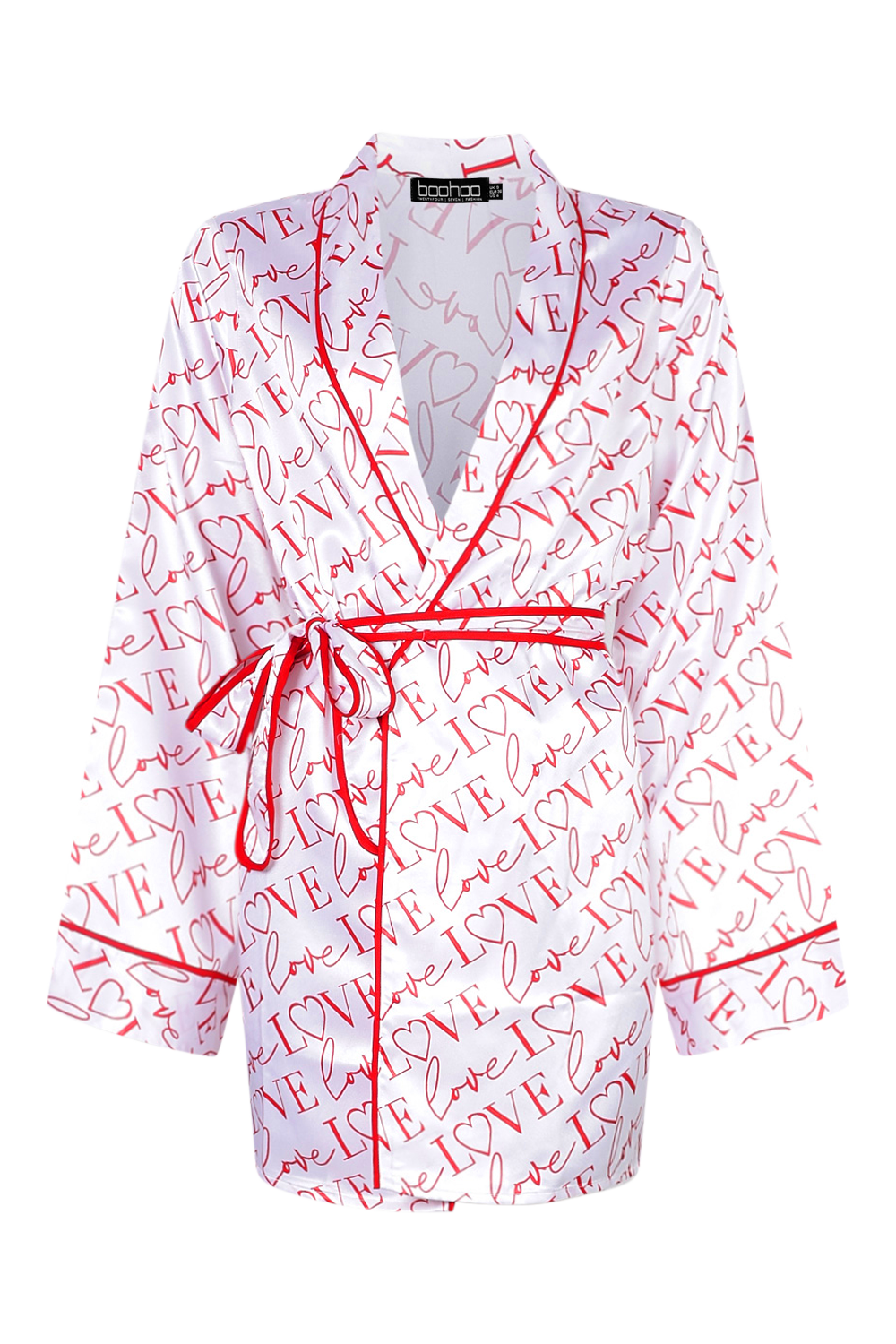 robe kimono boohoo