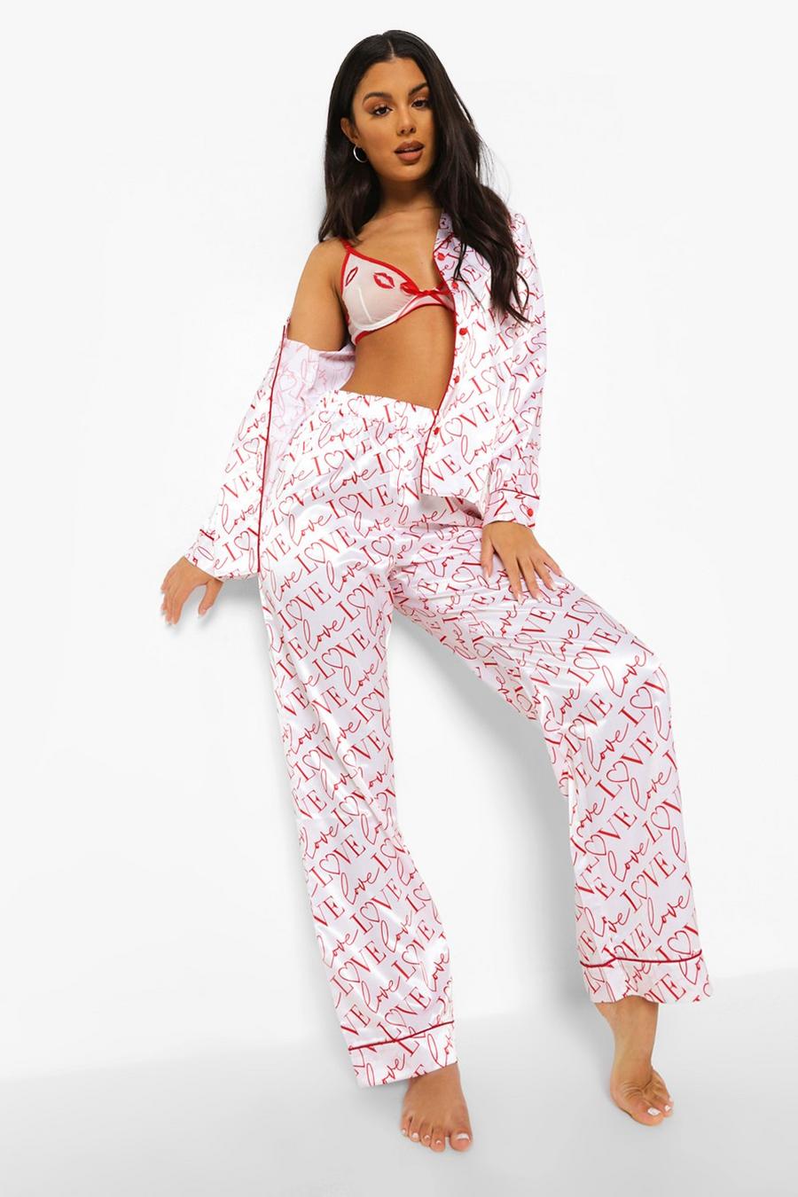 Love Satin Pajamas image number 1