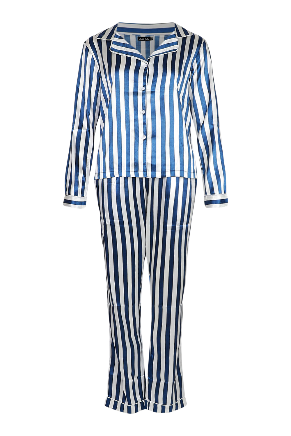 Striped Satin Pajamas