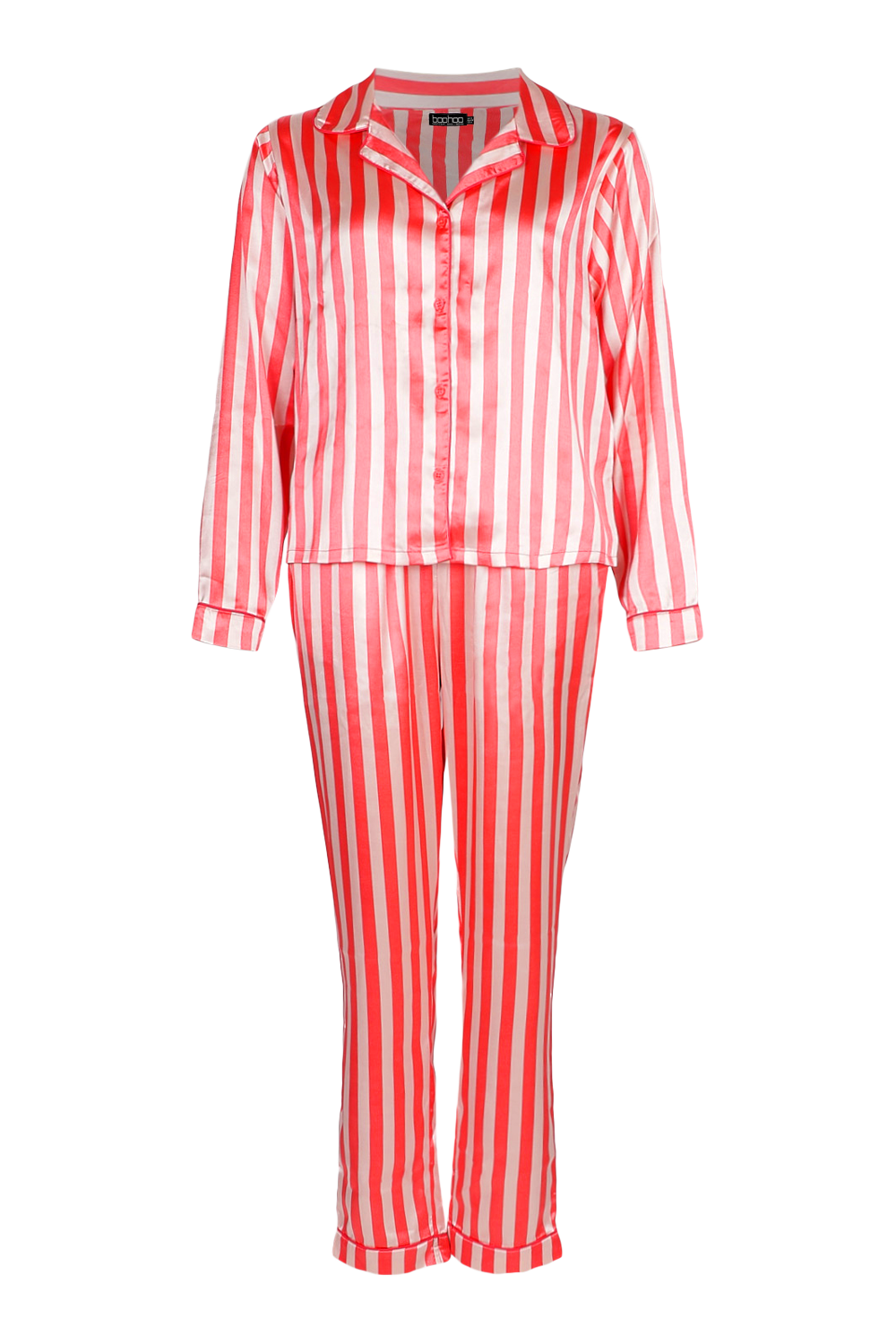 Striped Satin Pajamas