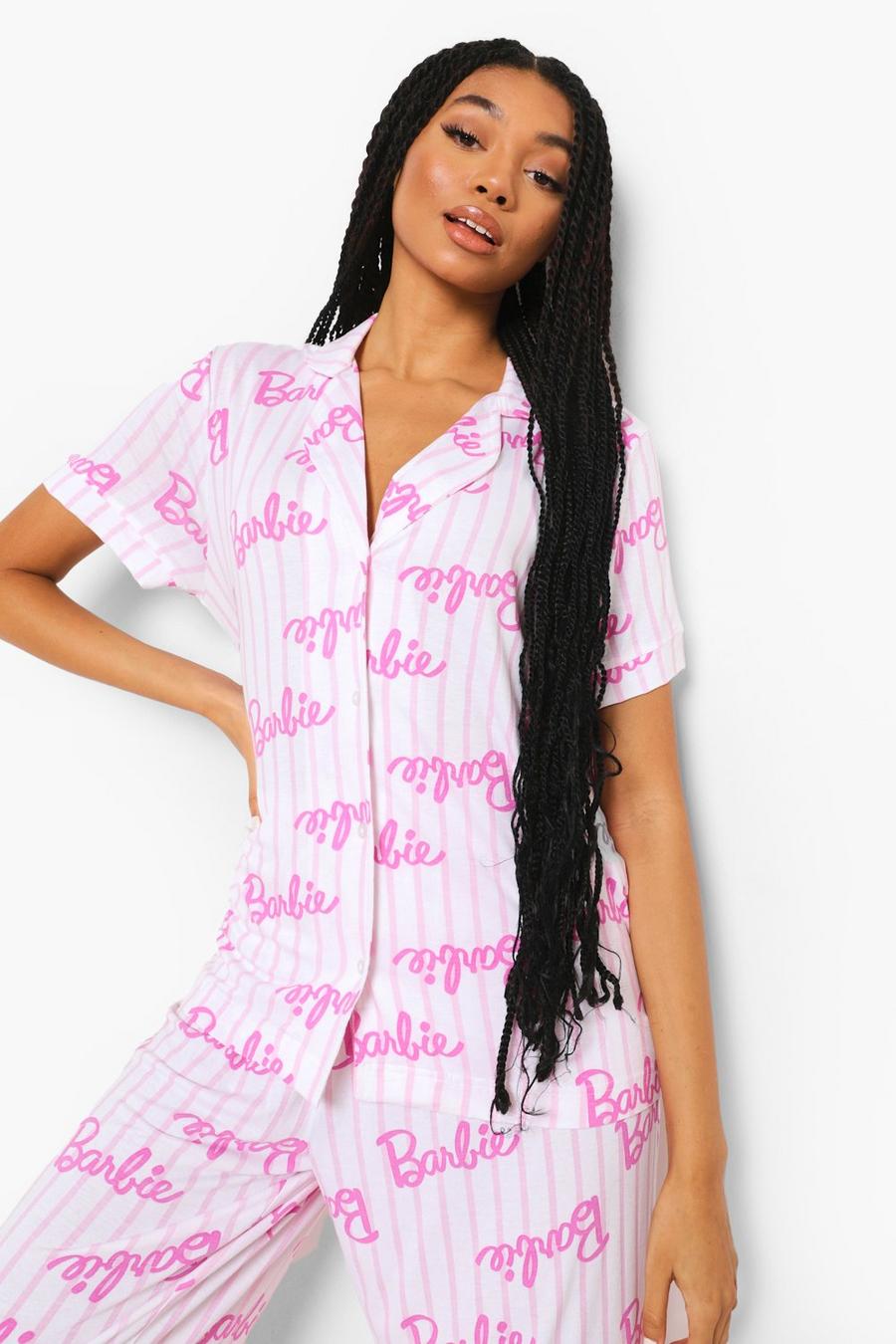 Mixa & Matcha Barbie Pyjamasskjorta image number 1