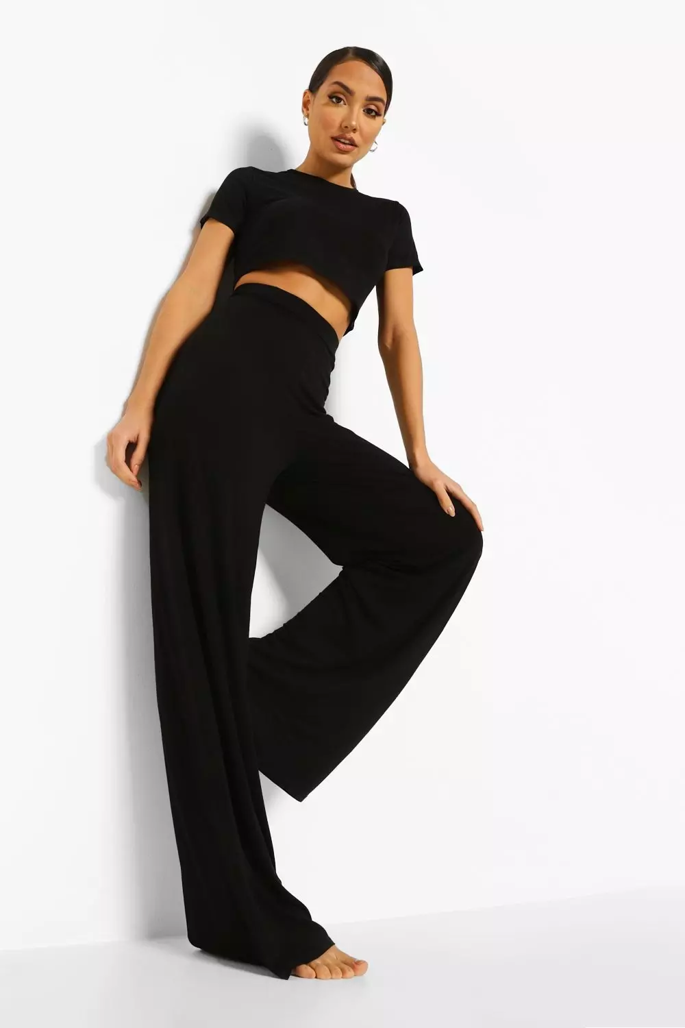 Crop leg pyjamas hotsell
