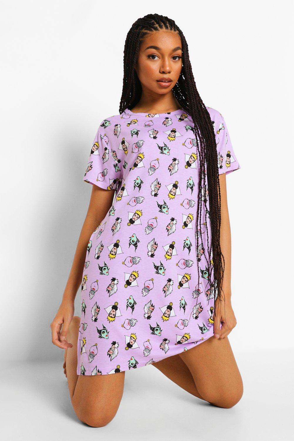 Chemise de nuit imprim m chants Disney Mix N Match boohoo