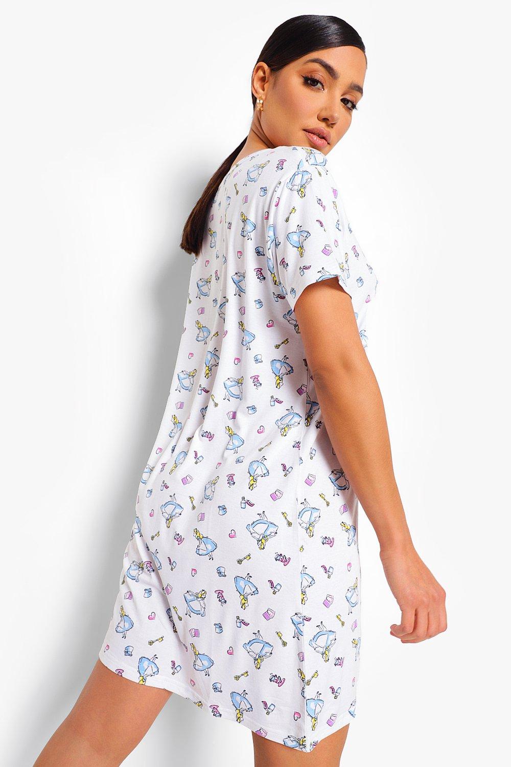 alice in wonderland t shirt dress