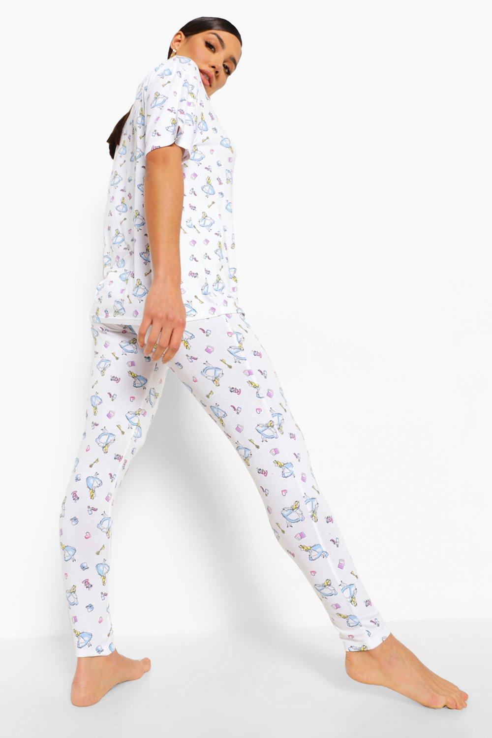 Disney Alice In Wonderland Pajama Leggings