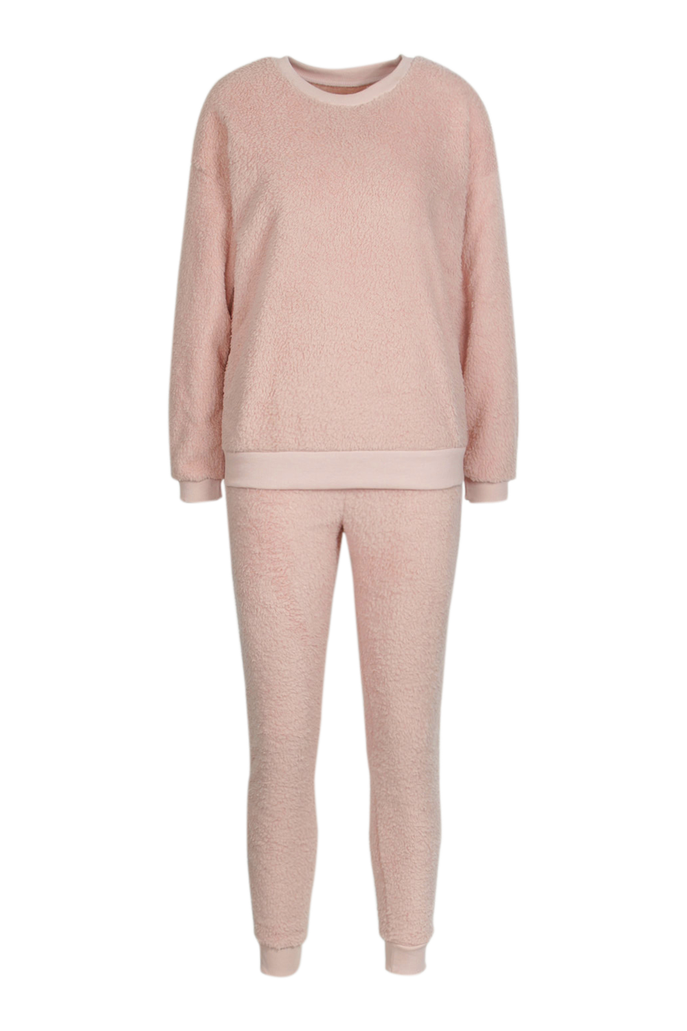 Buy Pink Teddy Coord Lounge Fleece 14 | Pyjamas | Tu