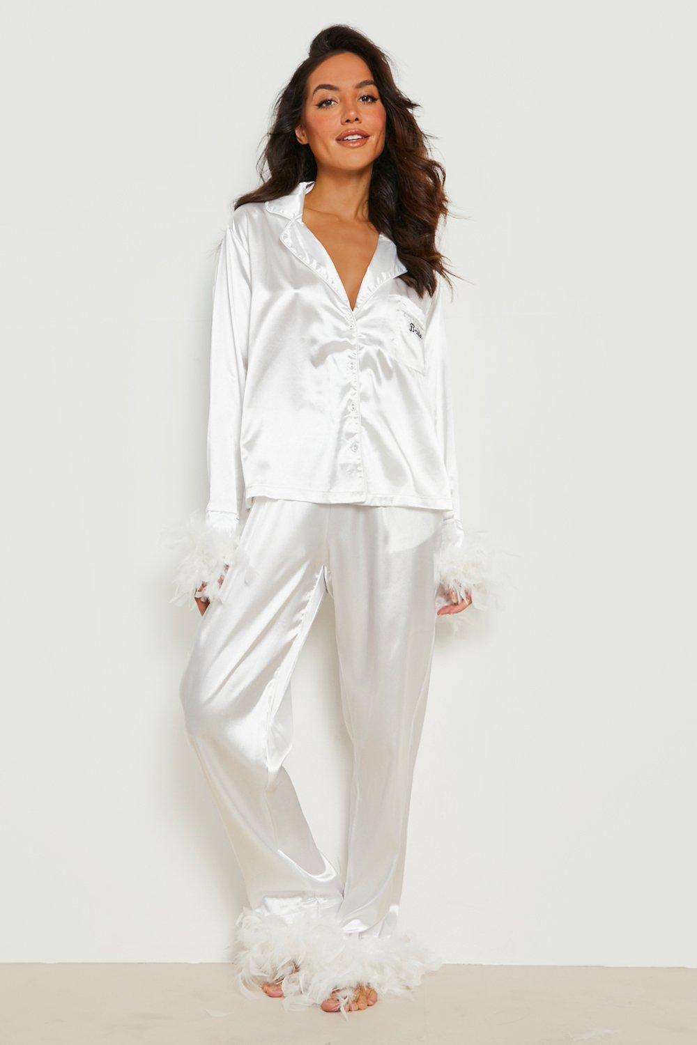 Pyjama Set- White – Smooches Bridal