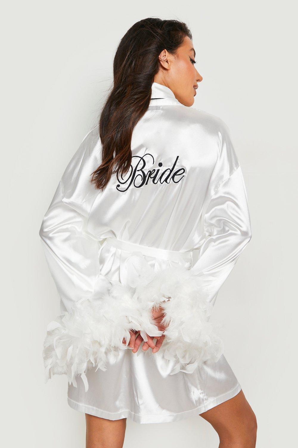 Bride peignoir best sale