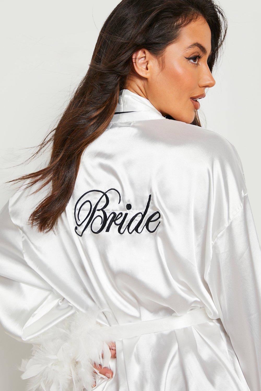 Boohoo store bridal robes