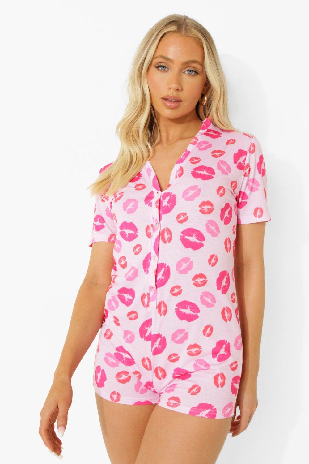 Pj romper boohoo hotsell