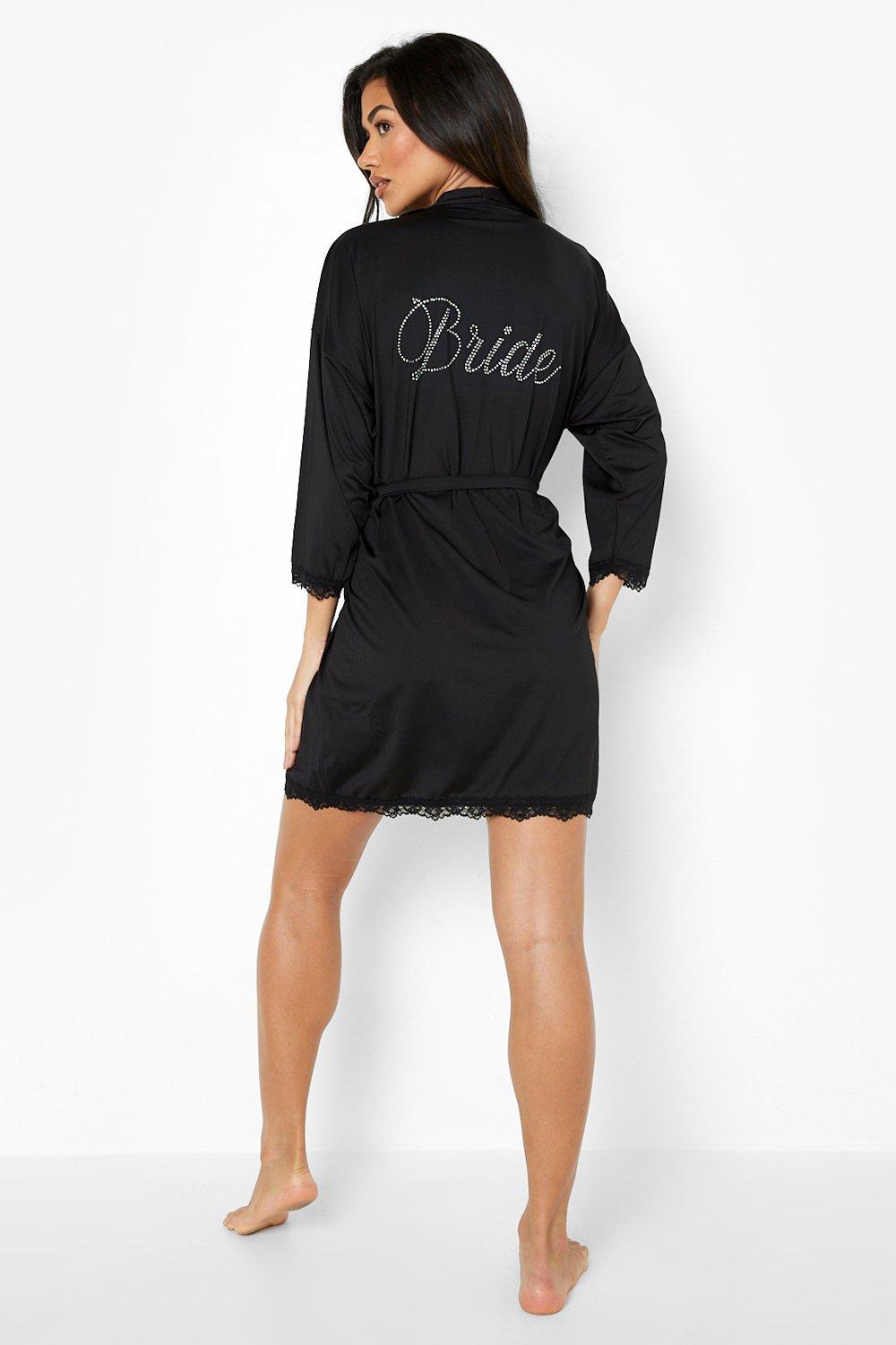 Boohoo hot sale bridesmaid robe