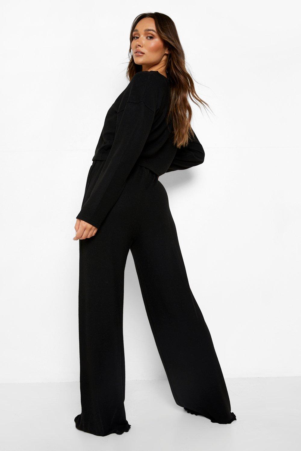 Super wide leg jumpsuit online