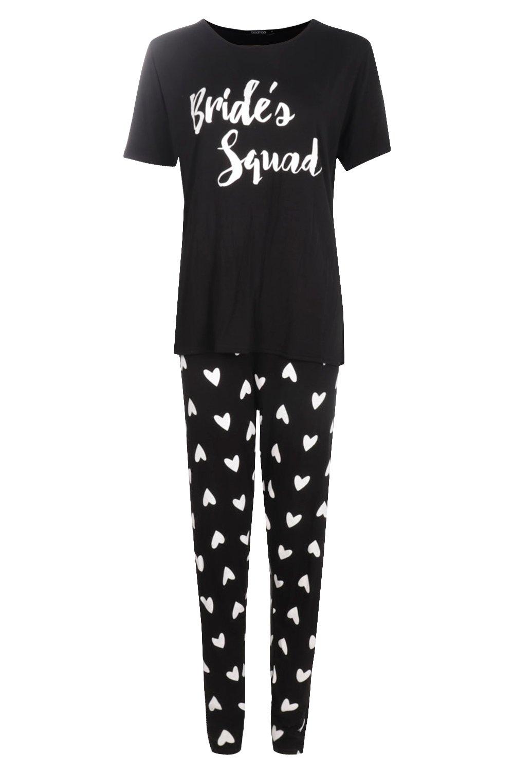 Bride s Squad Heart T And Legging Set