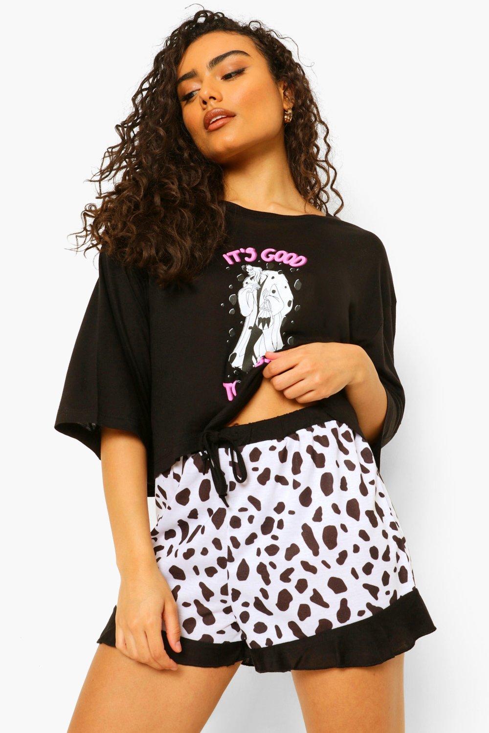 Disney Cruella De Vil PJ Short Set