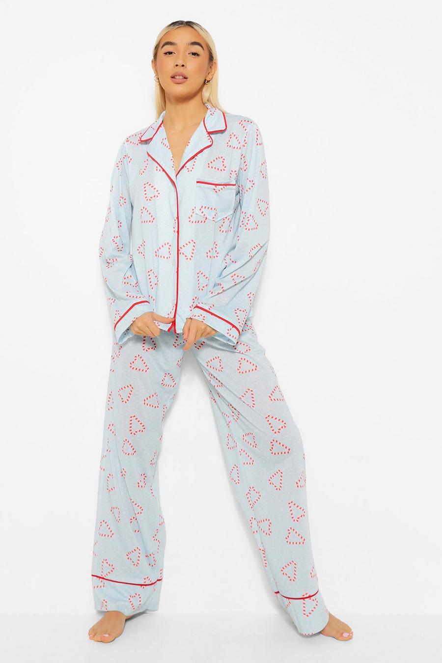 Mix & Match Candy Cane Pyjama Broek image number 1