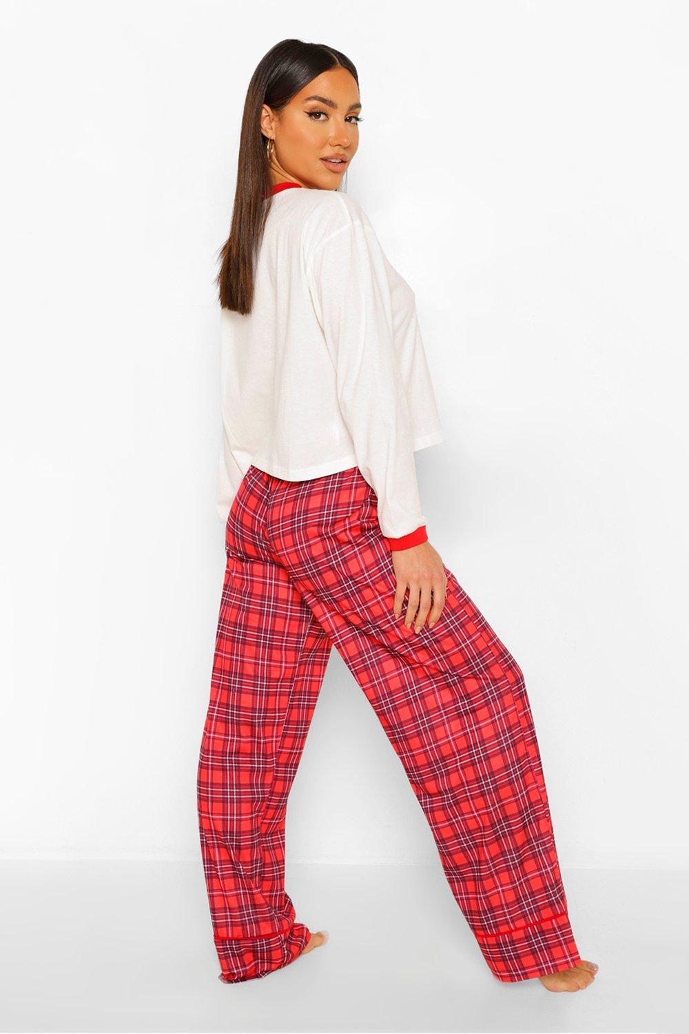 Mix And Match Flannel Pj Pants