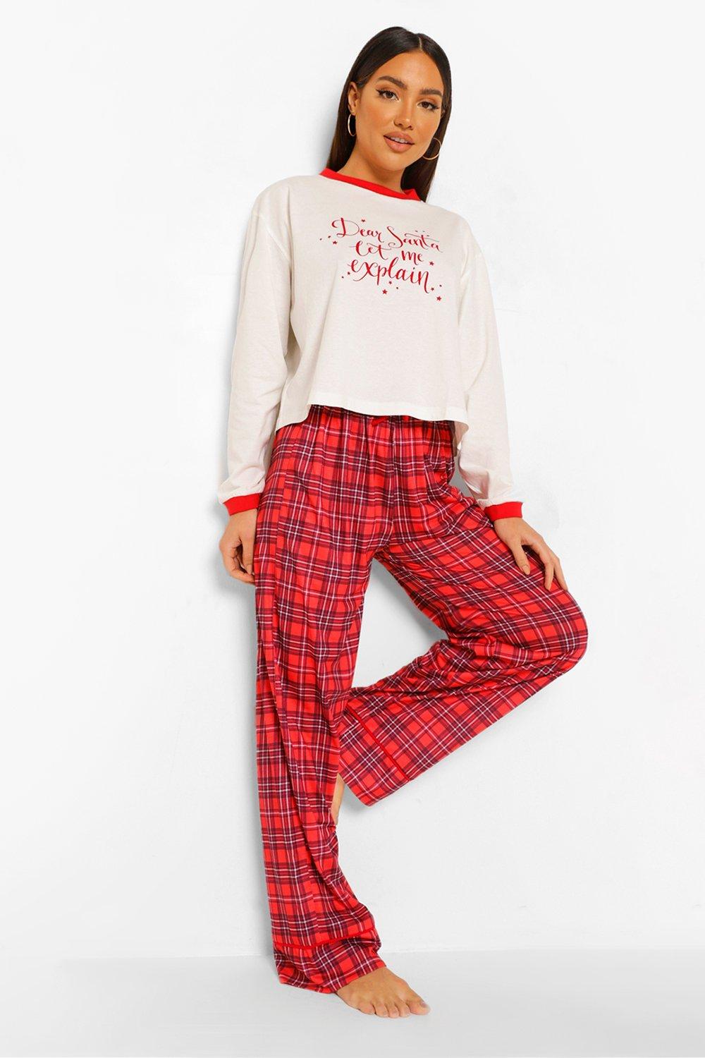 Mix And Match Plaid Pj Pants