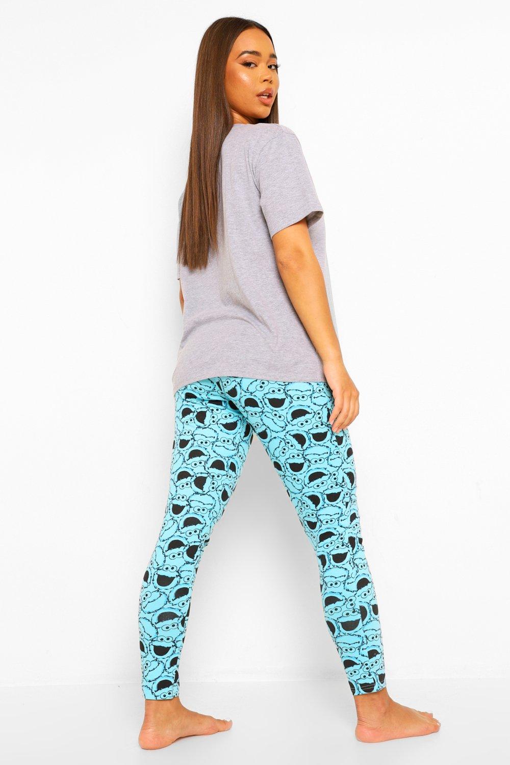 Ladies cookie best sale monster pyjamas