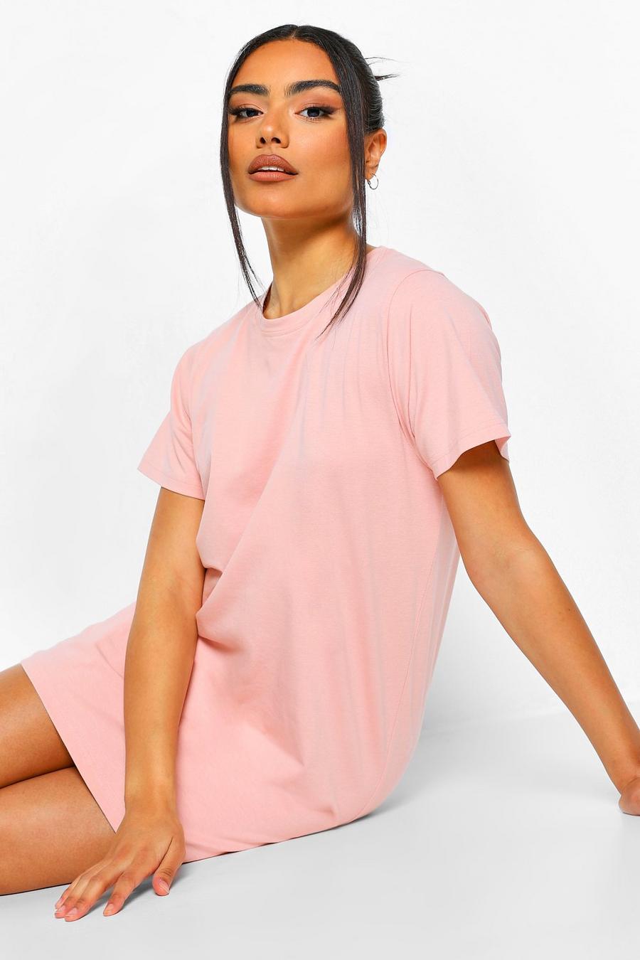 Blush pink Basic Sleep T Shirt