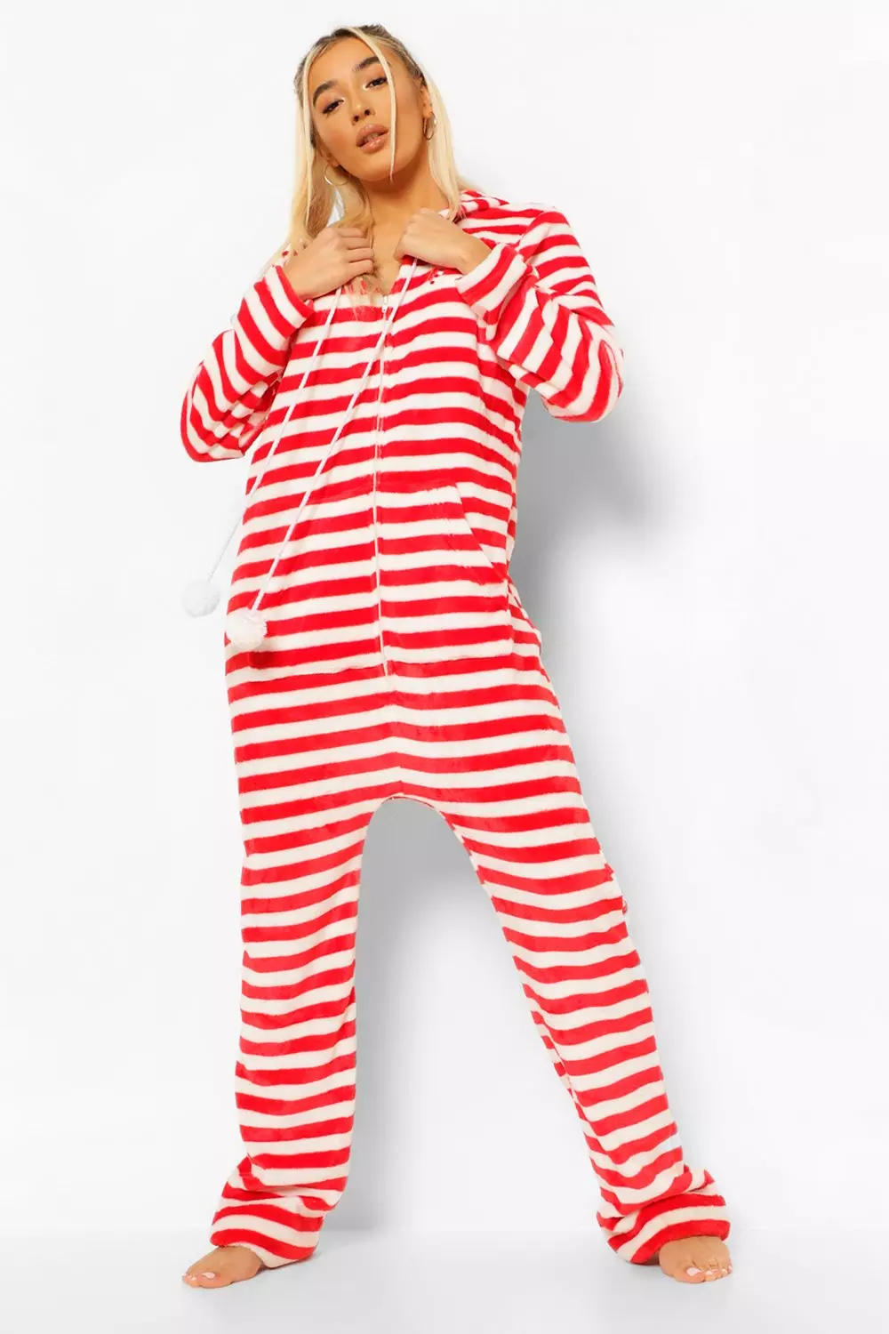 Candy cane onesie pajamas new arrivals