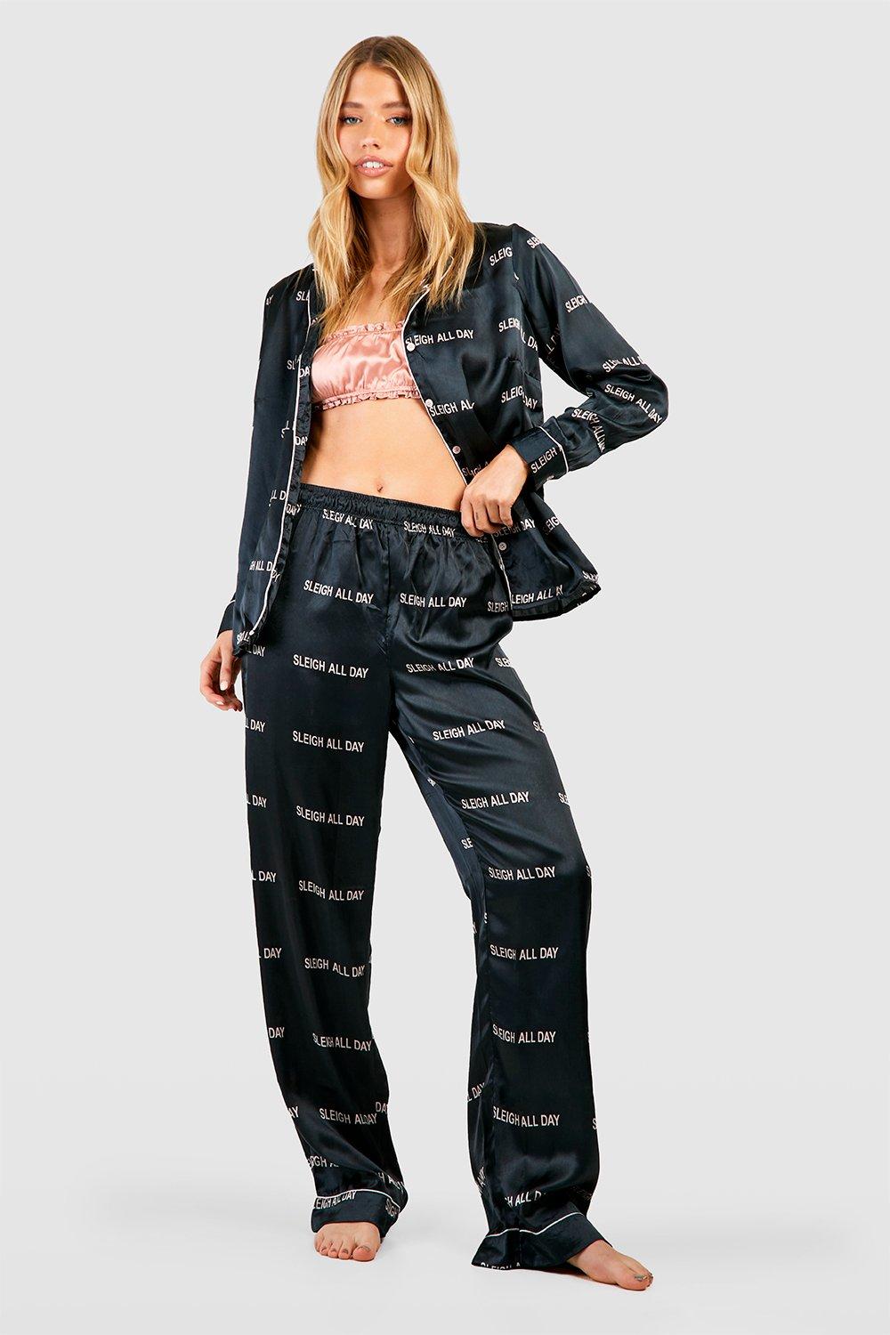 Pyjama discount sets boohoo