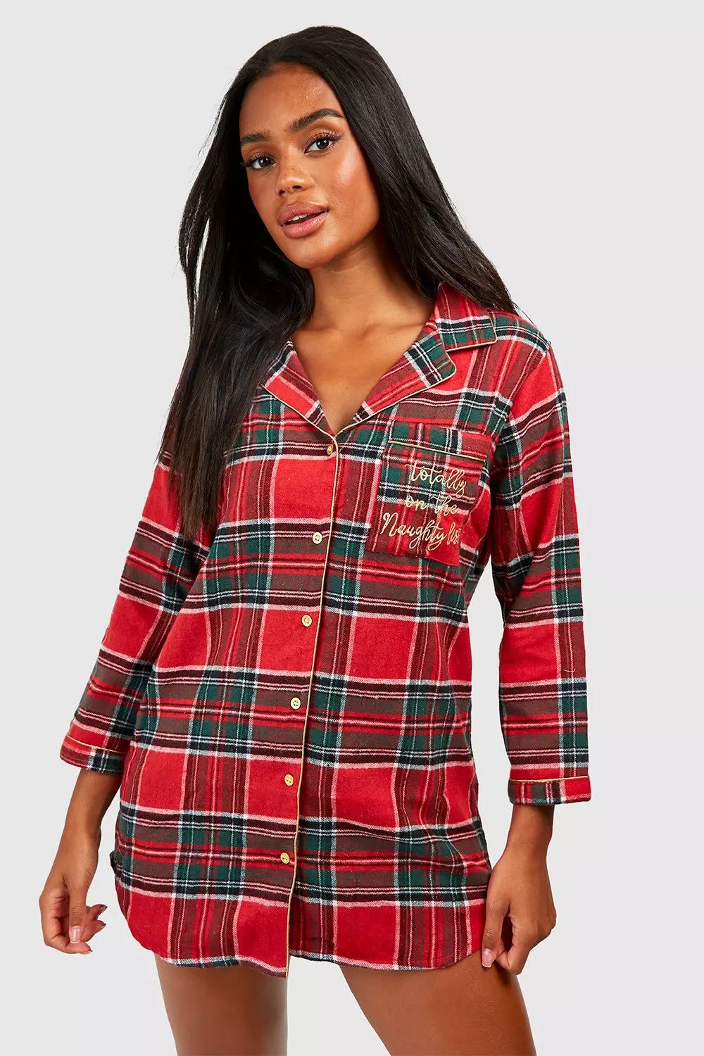 Flannel sleep shirt new arrivals