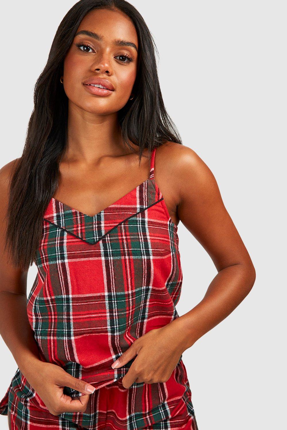 Christmas Mix And Match Flannel Pj Camisole