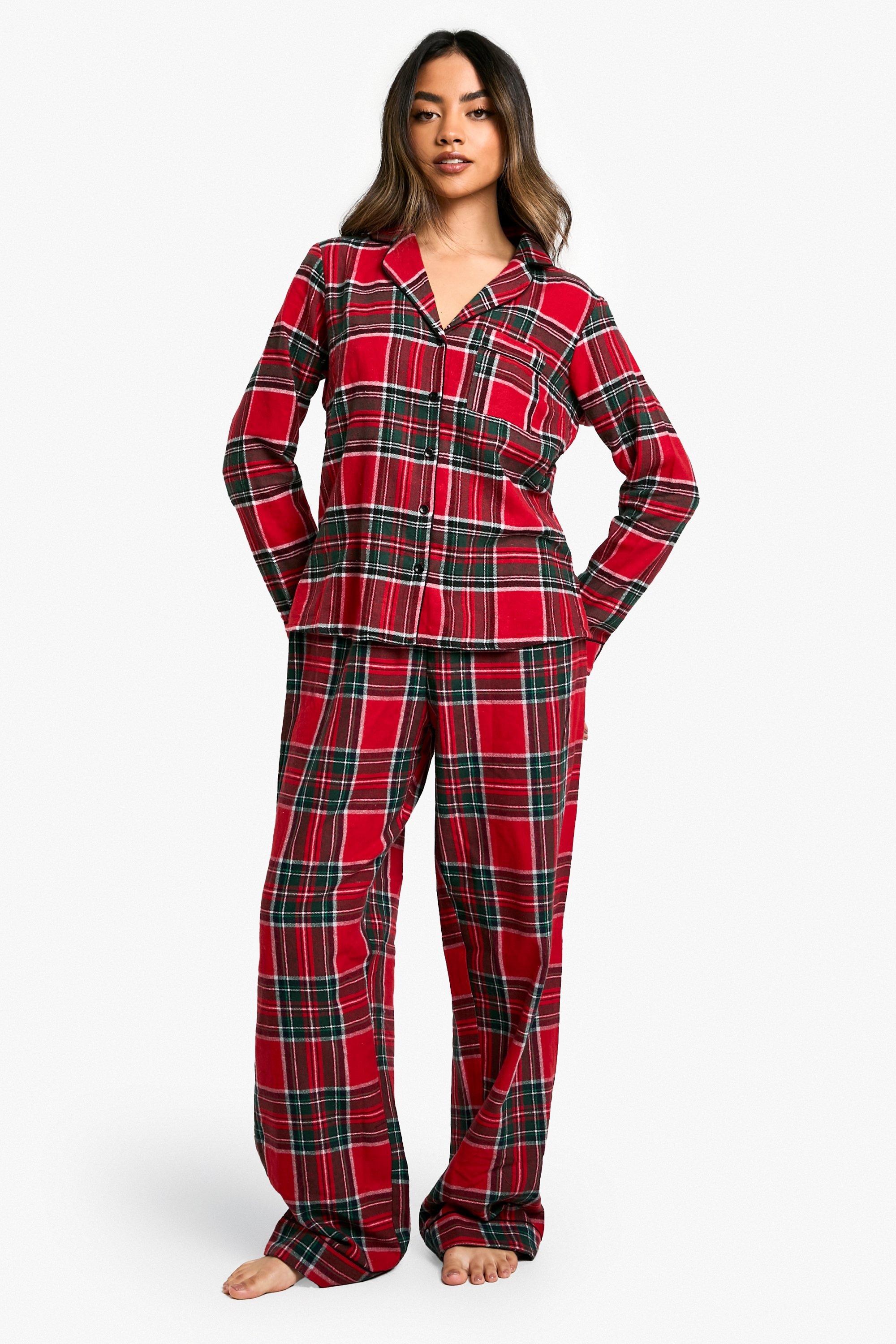 Mix And Match Flannel Pj Shirt