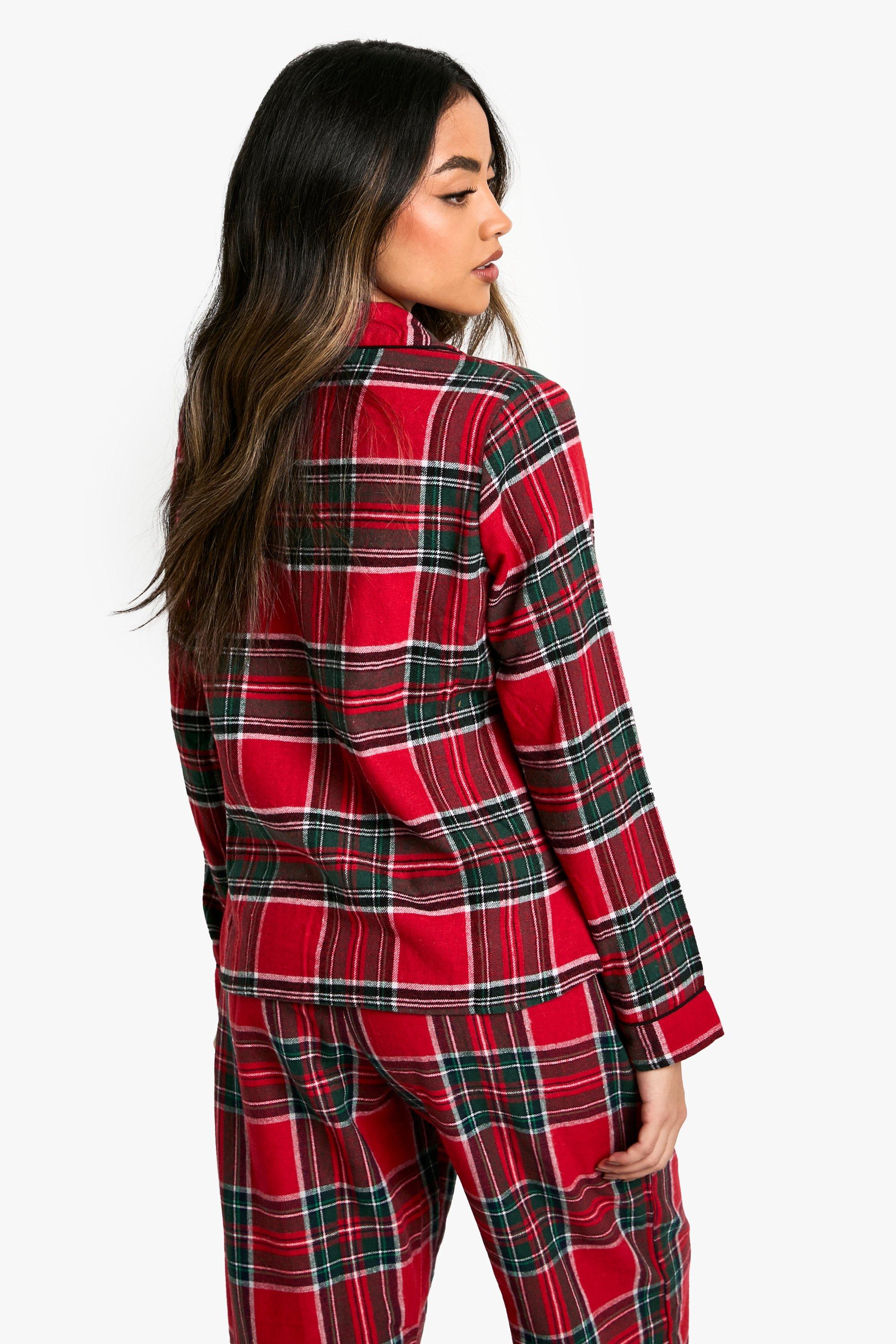 Mix And Match Flannel Pj Shirt