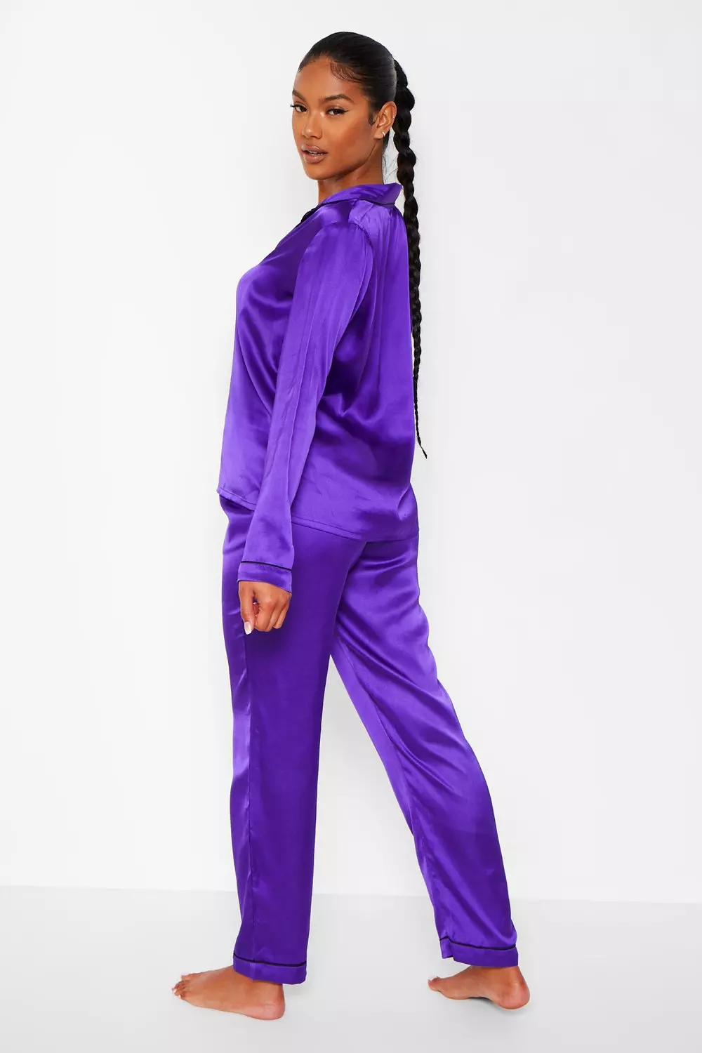 Purple pj online set