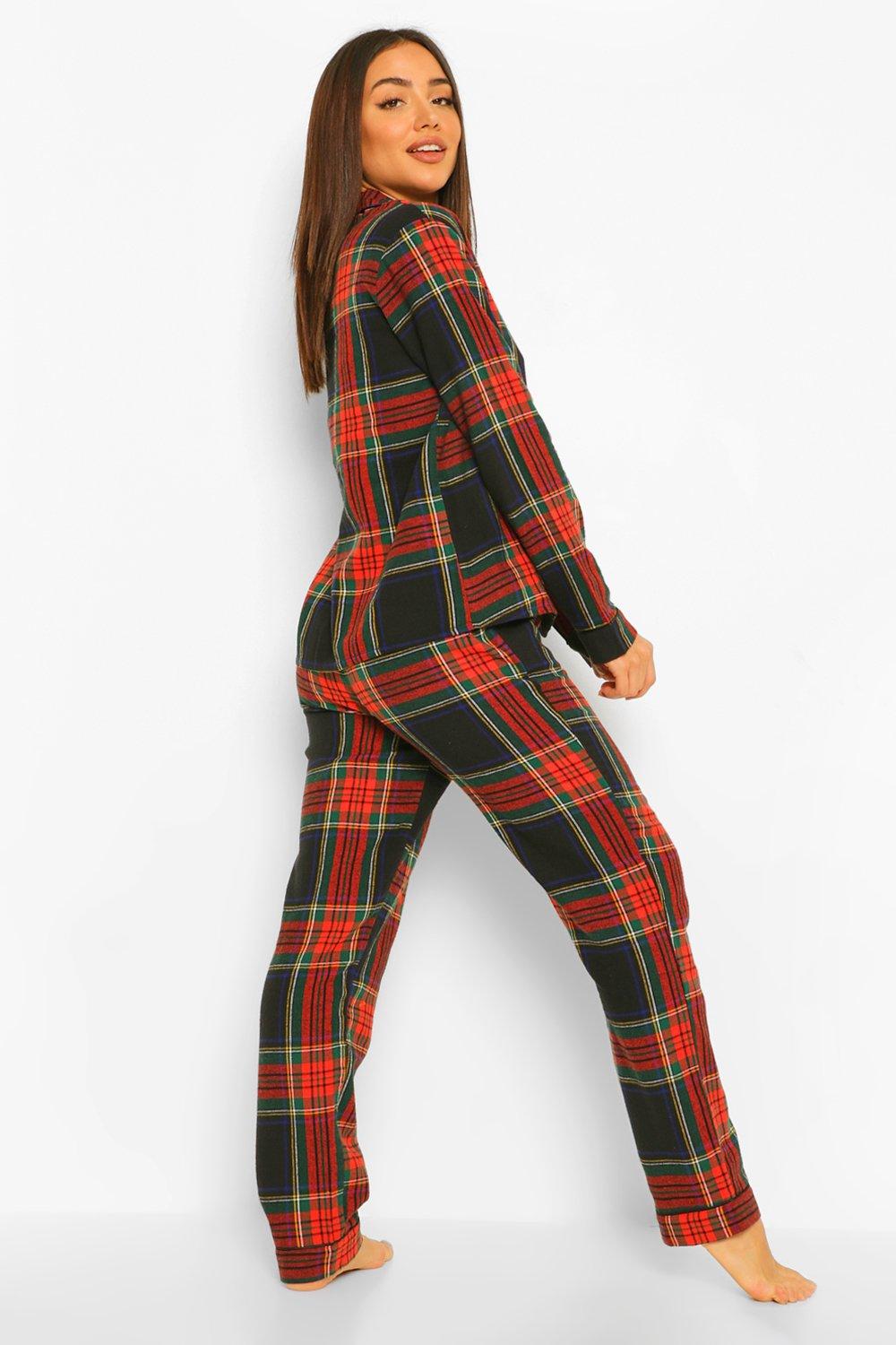 Ladies pjs boohoo hot sale