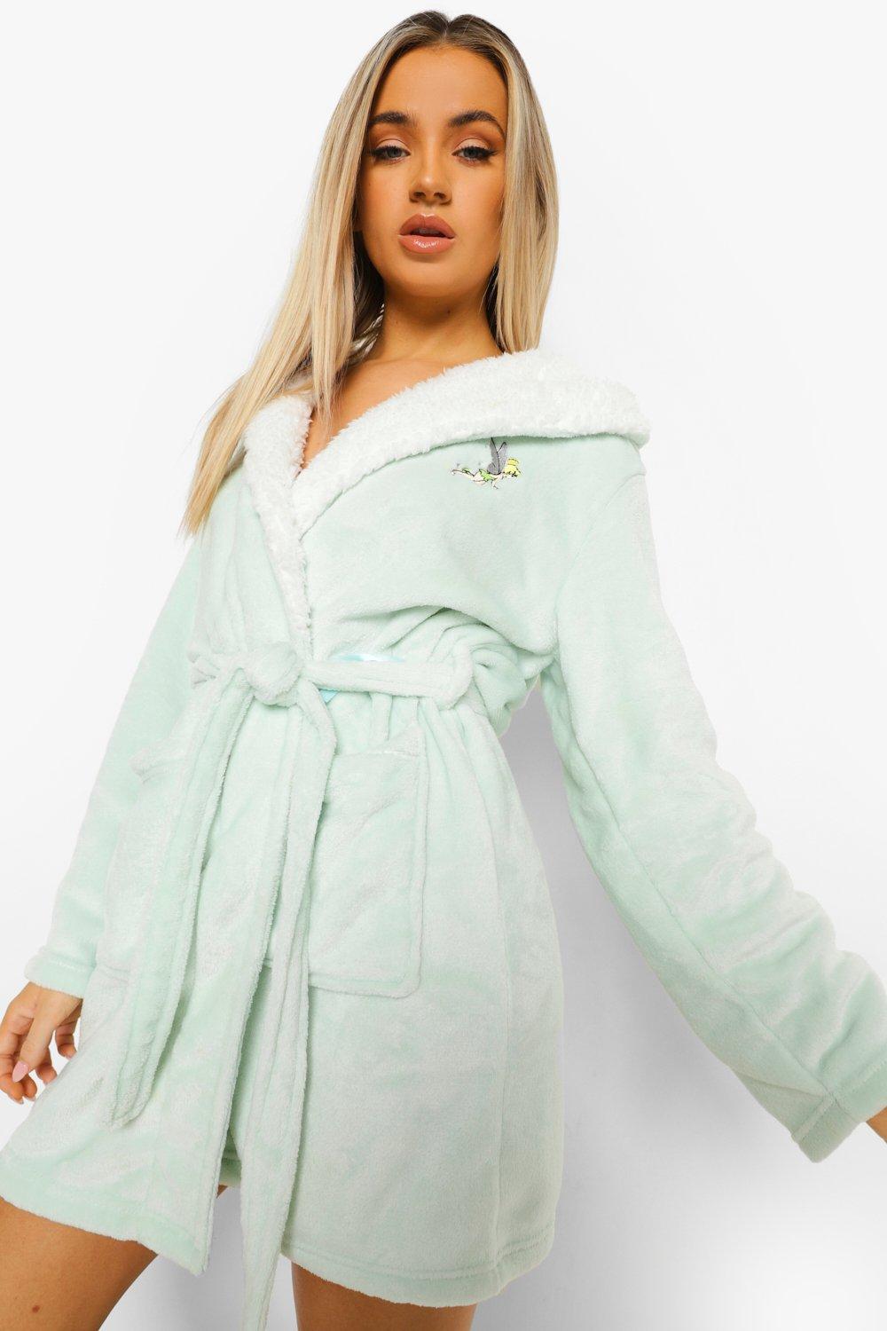 Women's Disney Tinkerbell Dressing Gown | Boohoo UK