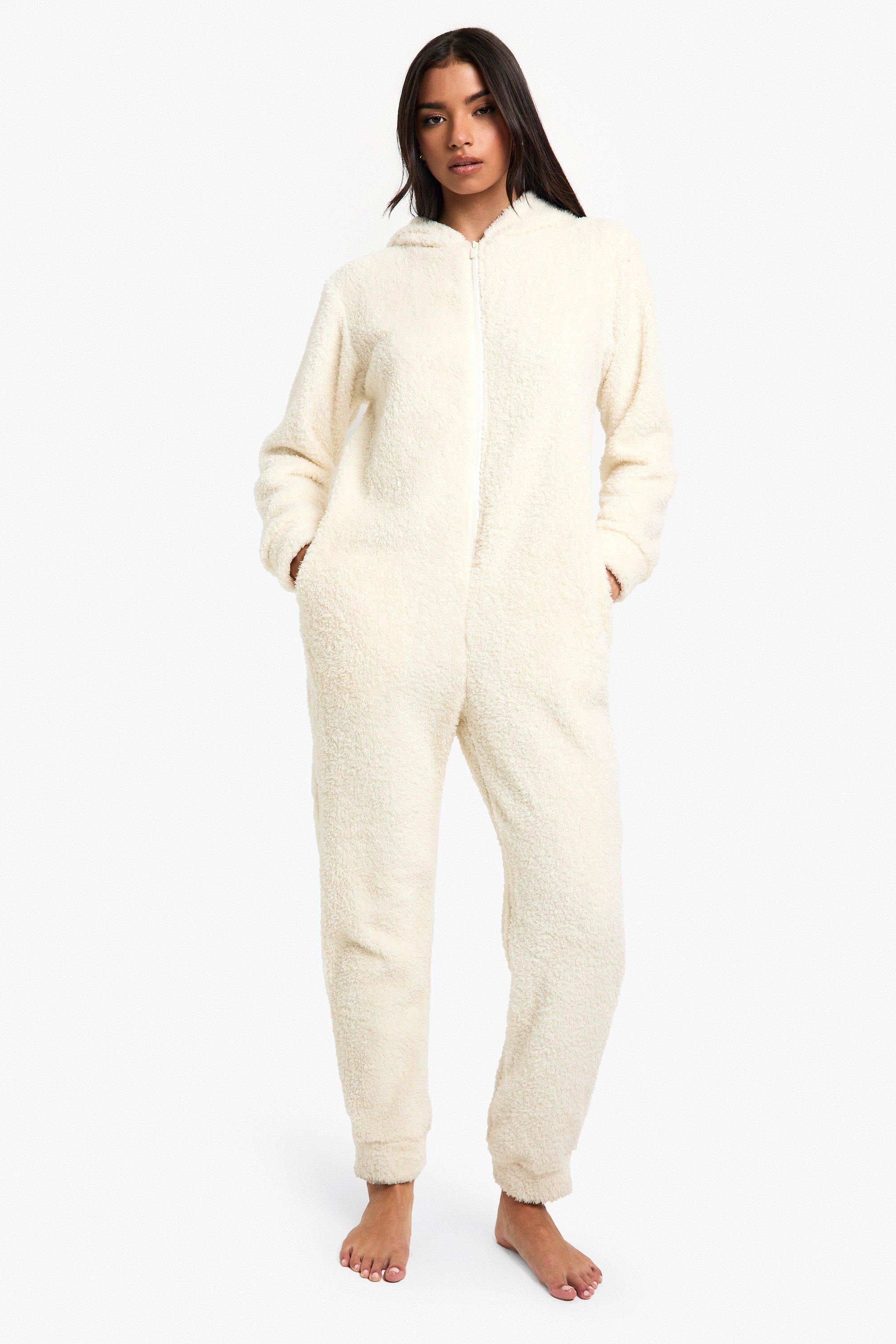 Women's Fleece Ear Onesie