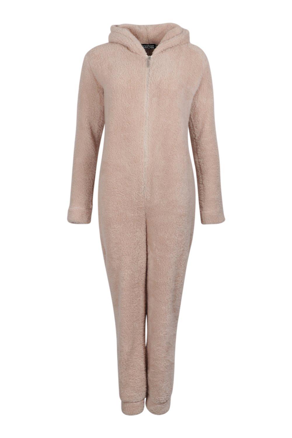 Women's Fleece Ear Onesie