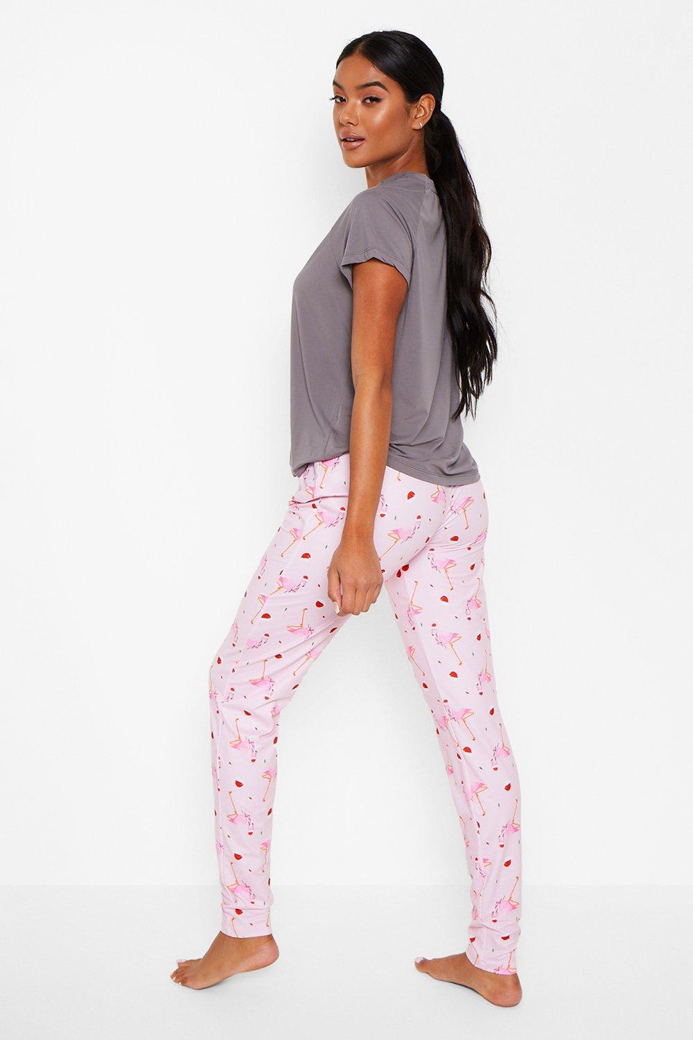 Boohoo discount flamingo pyjamas