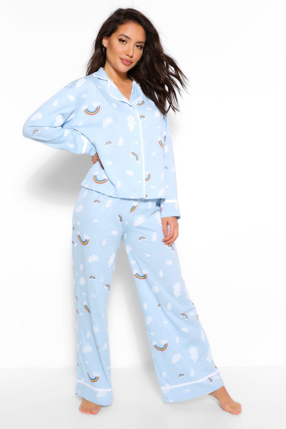 Pyjama discount sets boohoo