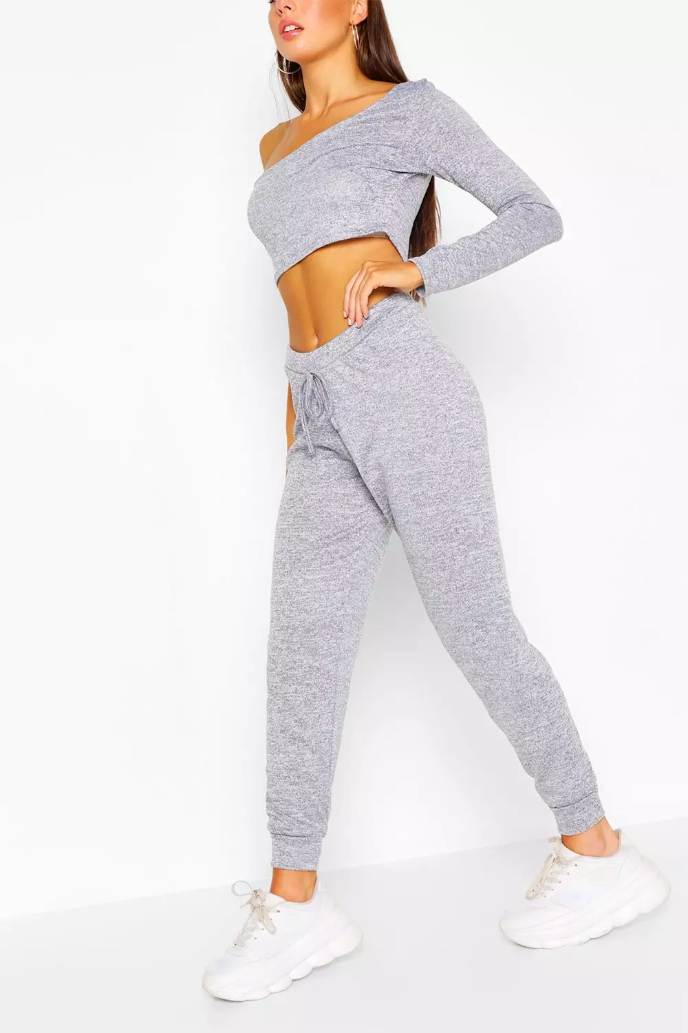 One shoulder best sale lounge top