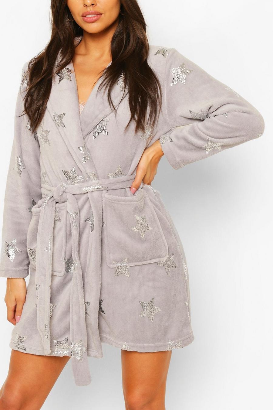 Star Print Dressing Gown image number 1