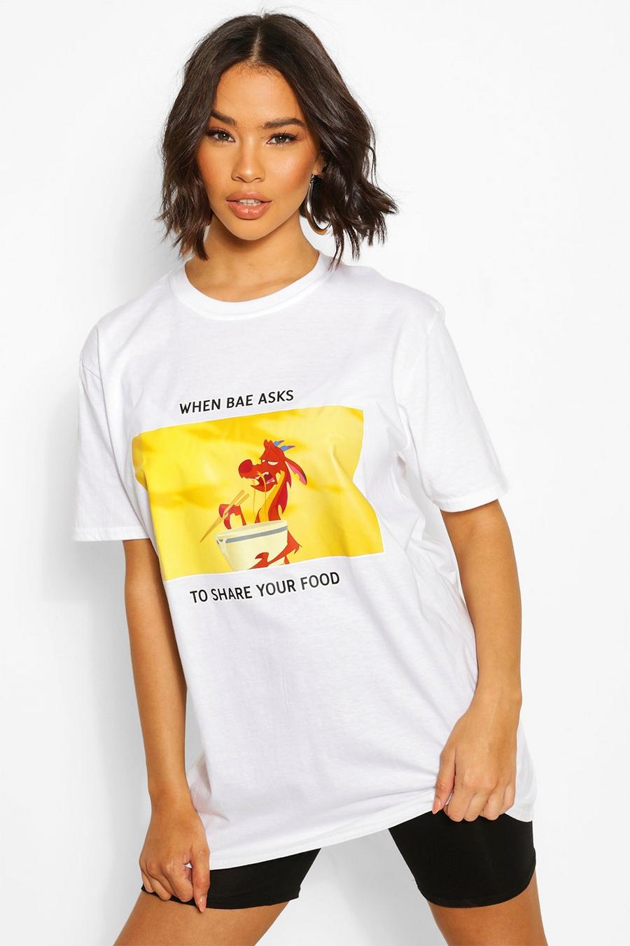 T-shirt coupe oversize meme Mulan Disney image number 1