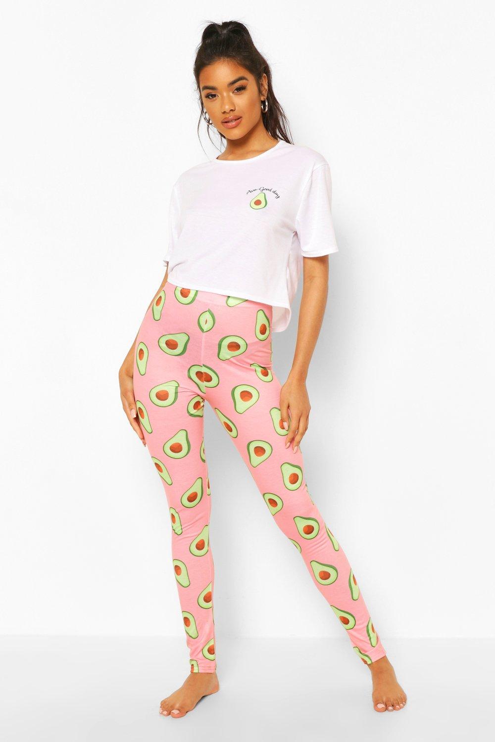 Pink avocado pajamas new arrivals