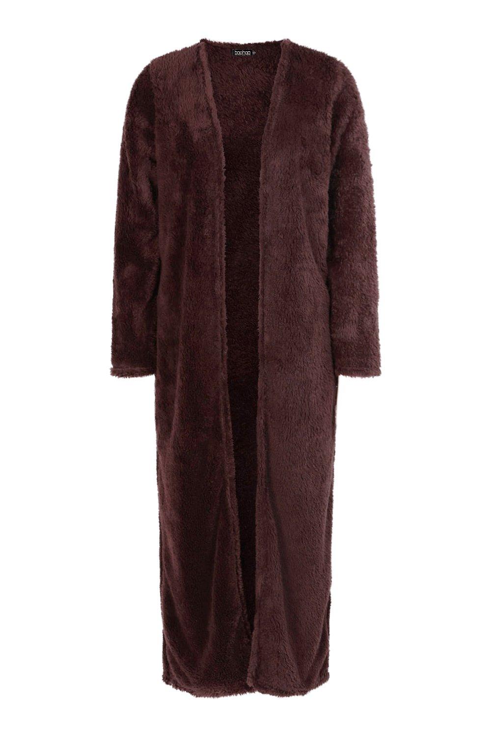 boohoo fluffy cardigan